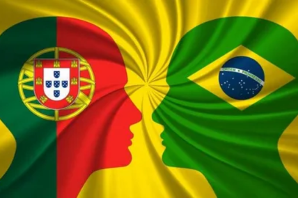 Diferença de fuso horário entre Portugal e o Brasil.